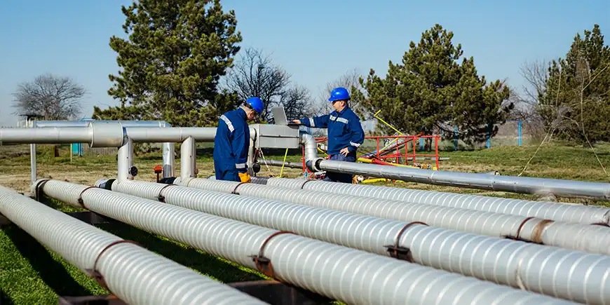 Commercial Gas Pipeline Installation